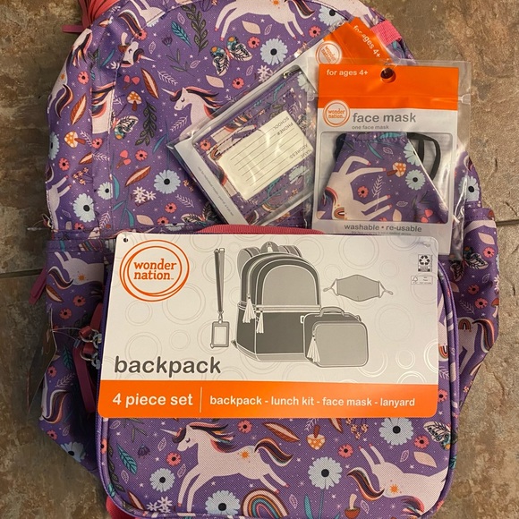 Child’s Book sack W/ Accessories - Picture 1 of 2